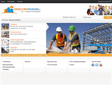 Tablet Screenshot of bedrijveninfogids.nl